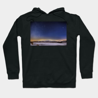 Pen y Fan and Corn Du at Night Hoodie